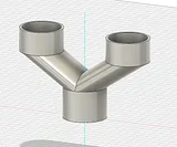 PVC Pipe Y Adapter – thumbnail 3