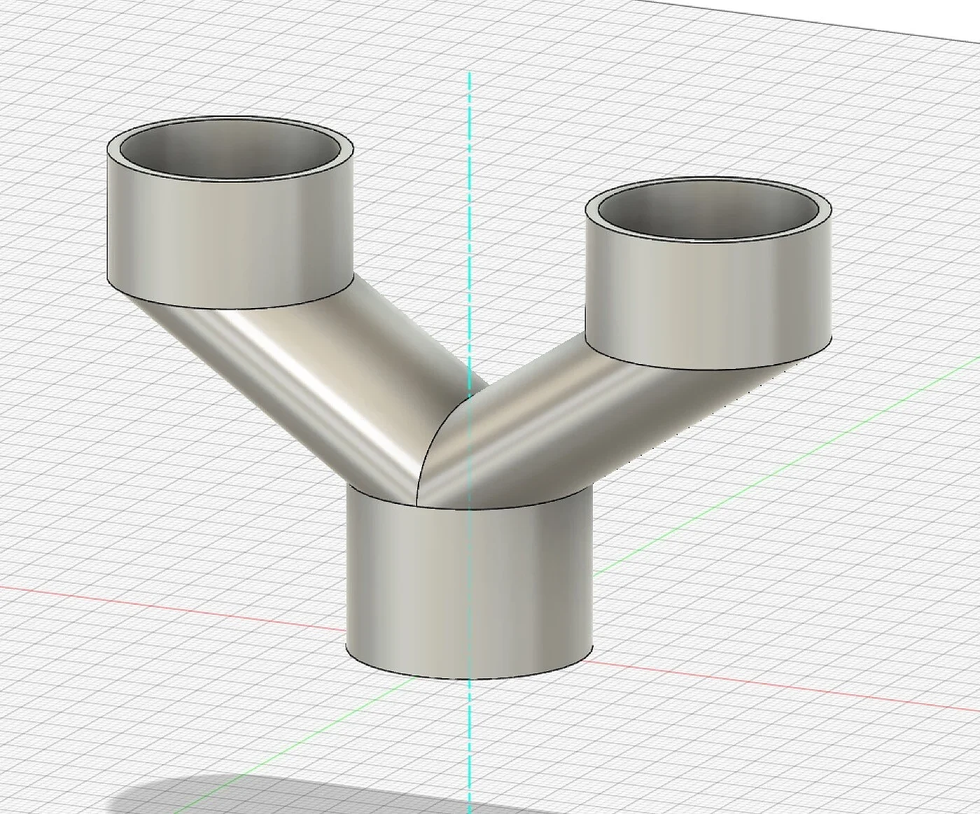 PVC Pipe Y Adapter – view 3