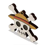 One Piece Straw Hat Jolly Roger Keychain – thumbnail 1