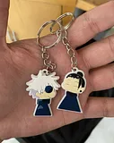 Chibi Gojo and Geto Keychains – thumbnail 1
