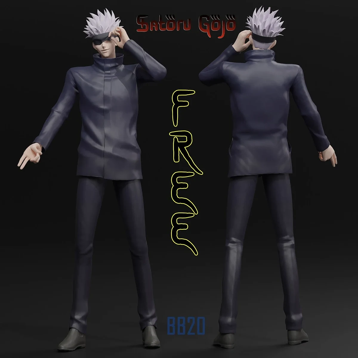 Satoru Gojo Figure - Jujutsu Kaisen – view 3