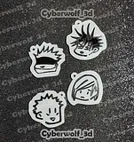 Jujutsu Kaisen Chibi Keychains – thumbnail 1