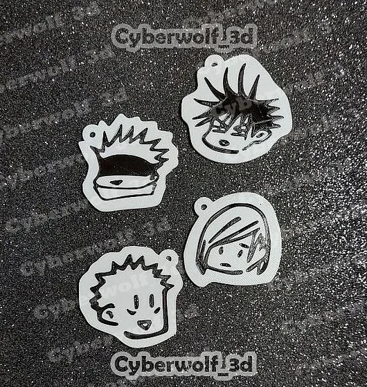 Jujutsu Kaisen Chibi Keychains