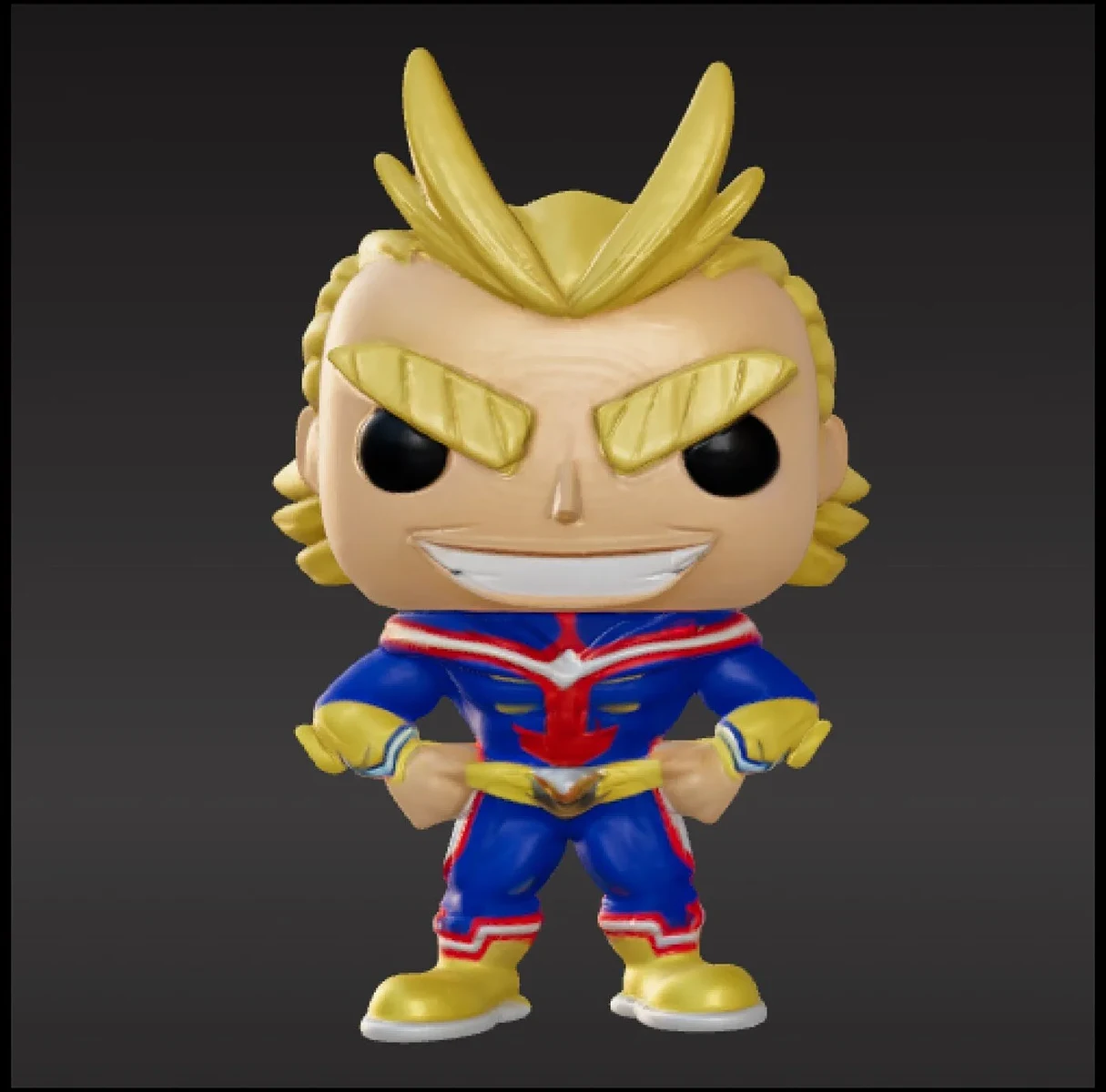 All Might Pop-Style Figure – view 3