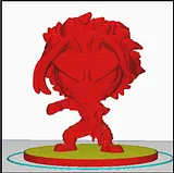 All Might Weakened Chibi Figure, My Hero Academia – thumbnail 4