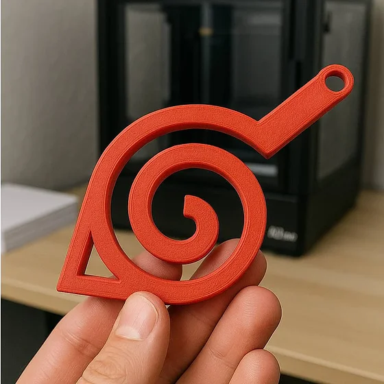 Naruto Leaf Village Keychain