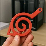 Naruto Leaf Village Keychain – thumbnail 3