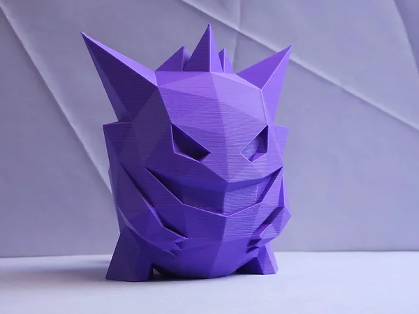 Gengar Low-Poly Pokemon Figure