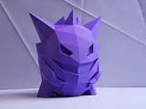 Gengar Low-Poly Pokemon Figure – thumbnail 3