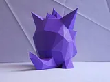 Gengar Low-Poly Pokemon Figure – thumbnail 4