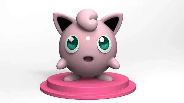 Jigglypuff Pokemon Figure