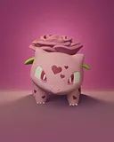 Valentine's Day Bulbasaur Mini Figure – thumbnail 1