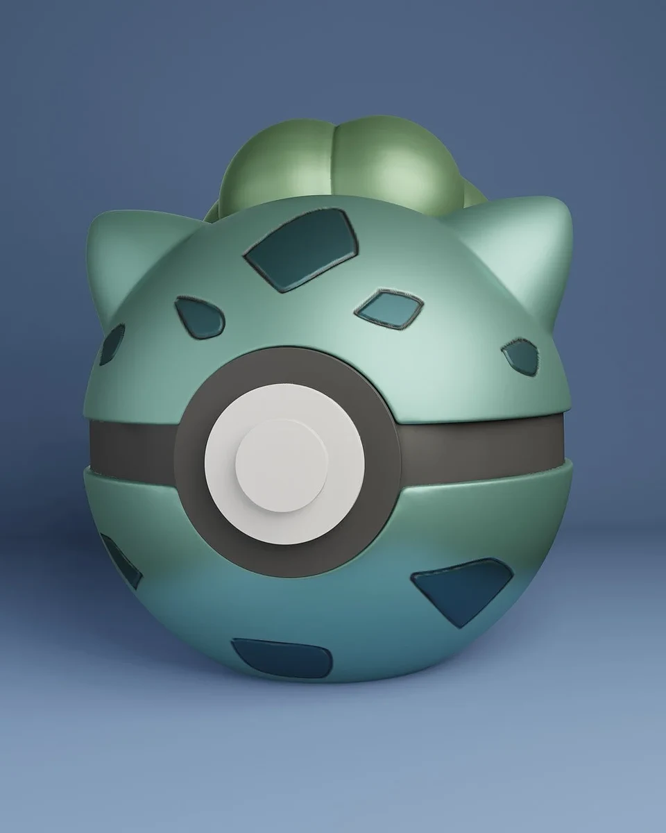Pokemon Bulbasaur Pokeball – view 3