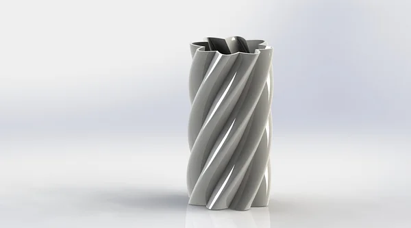 Vase en Spirale