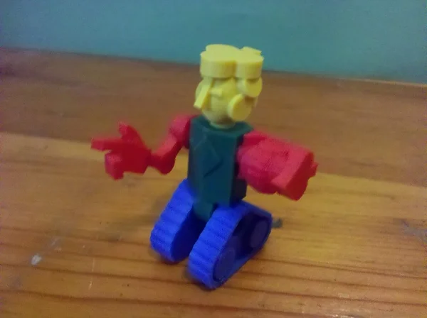 Pegbots Articulated Robot Figures