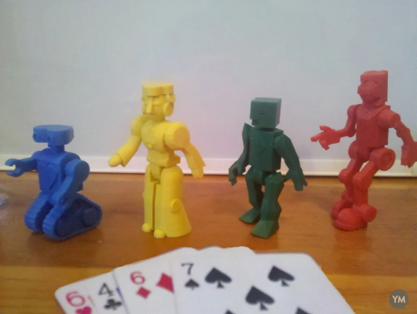 Pegbots Articulated Robot Figures – view 3