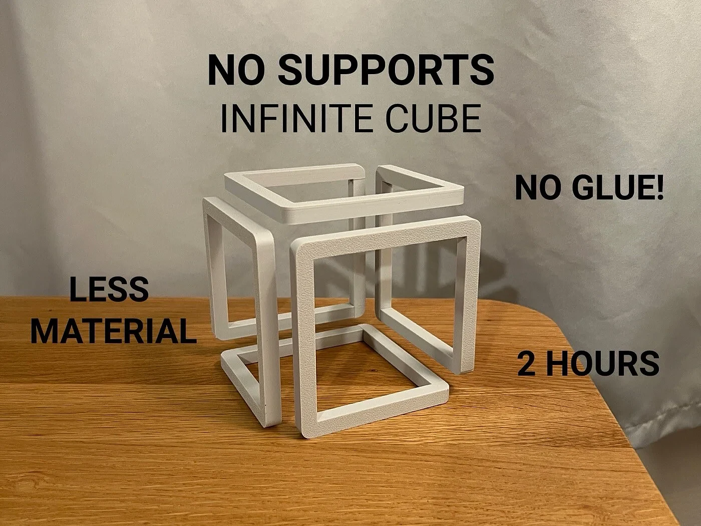 Infinite Cube - No Supports, No Glue – view 3