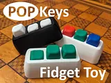 PopKeys - The Triple Toggle Fidget Toy – thumbnail 3
