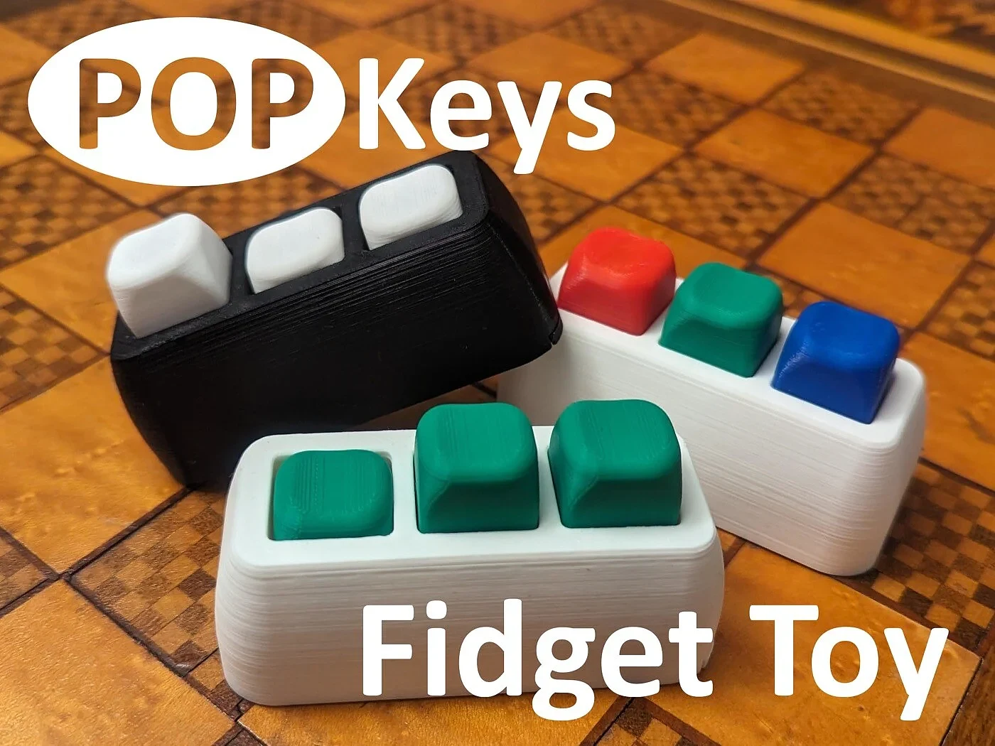 PopKeys - The Triple Toggle Fidget Toy – view 3