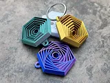 Keychain Hexagon Fidget – thumbnail 1