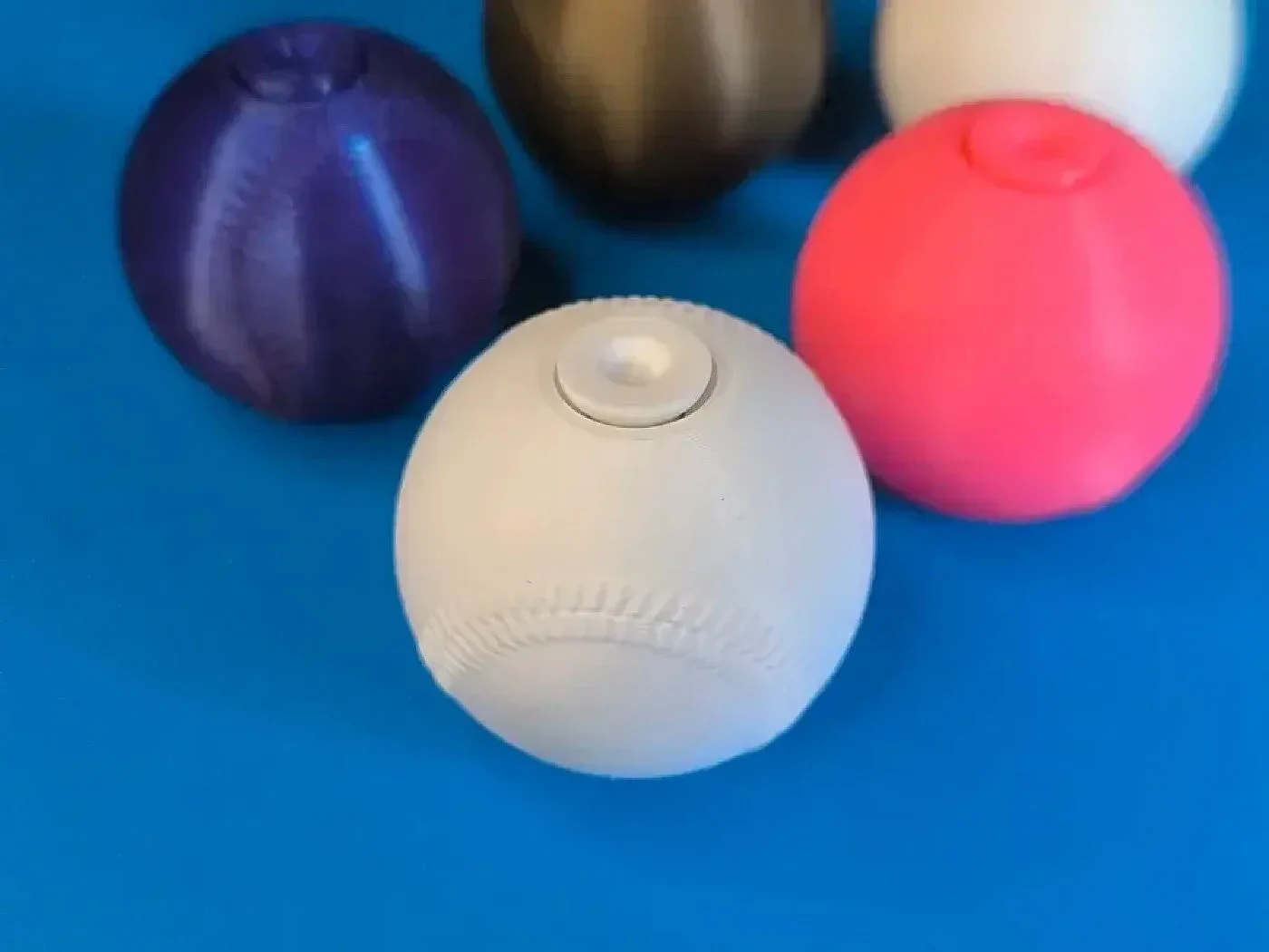 Mini Baseball Fidget Spinner – view 4