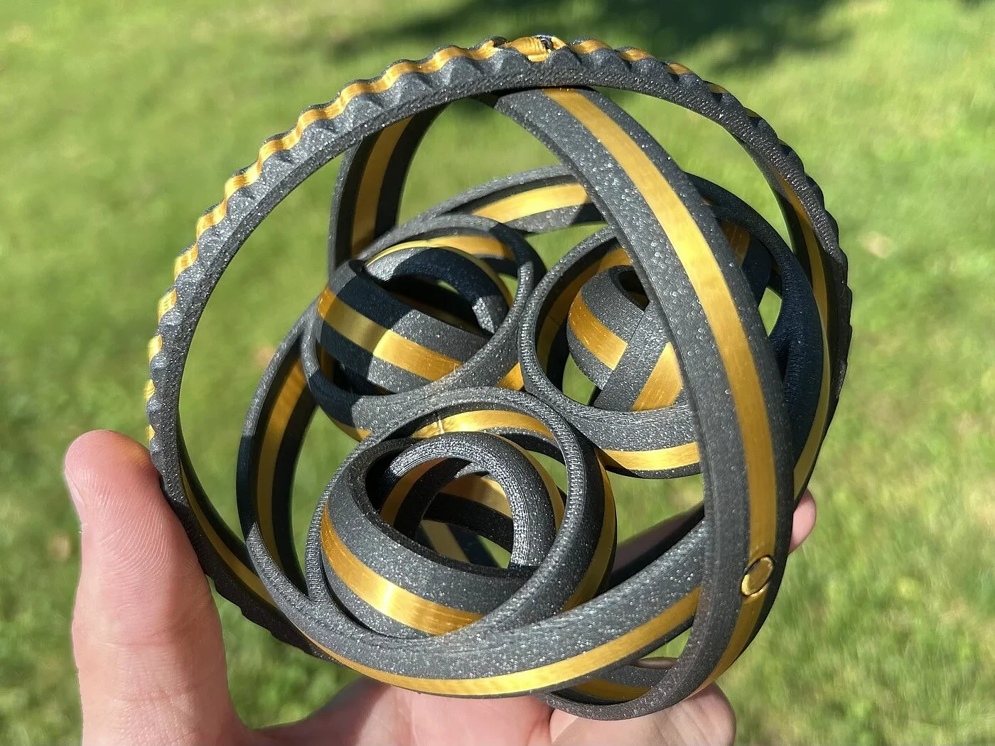 RotaRings - Print in Place Rotating Fidget – view 3
