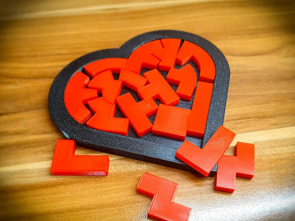 Heart Puzzle Brain Teaser