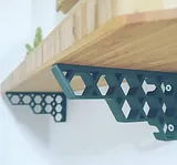 Shelf Support Bracket Honeycomb Hexagon – thumbnail 1