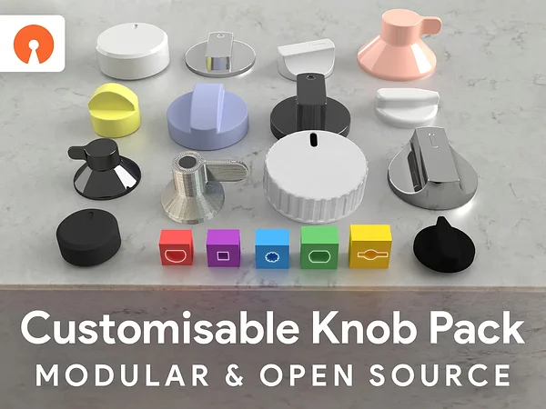 Replacement Appliance Knob Pack