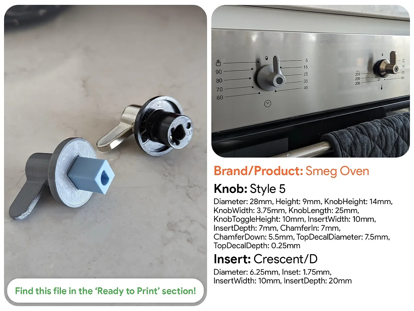 Replacement Appliance Knob Pack – view 4