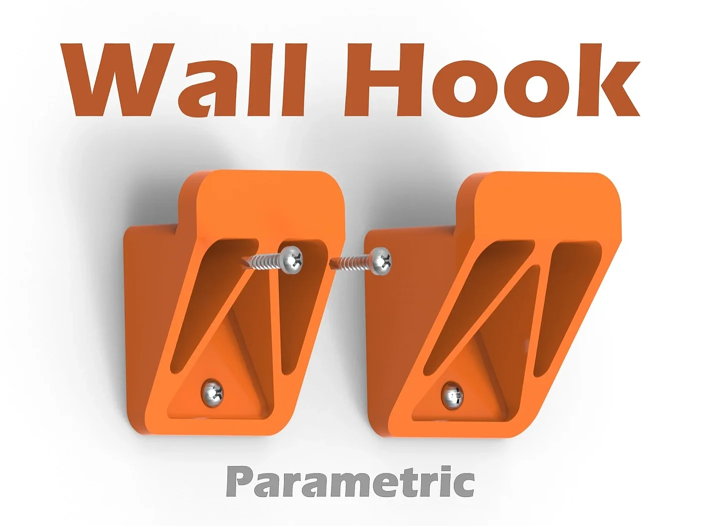 Wall Hook Set in Six Depths – view 3