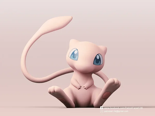 Mew Pokemon Figure