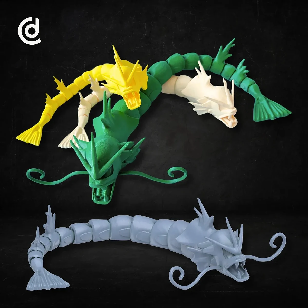 Pokémon Articulated Gyarados – view 3