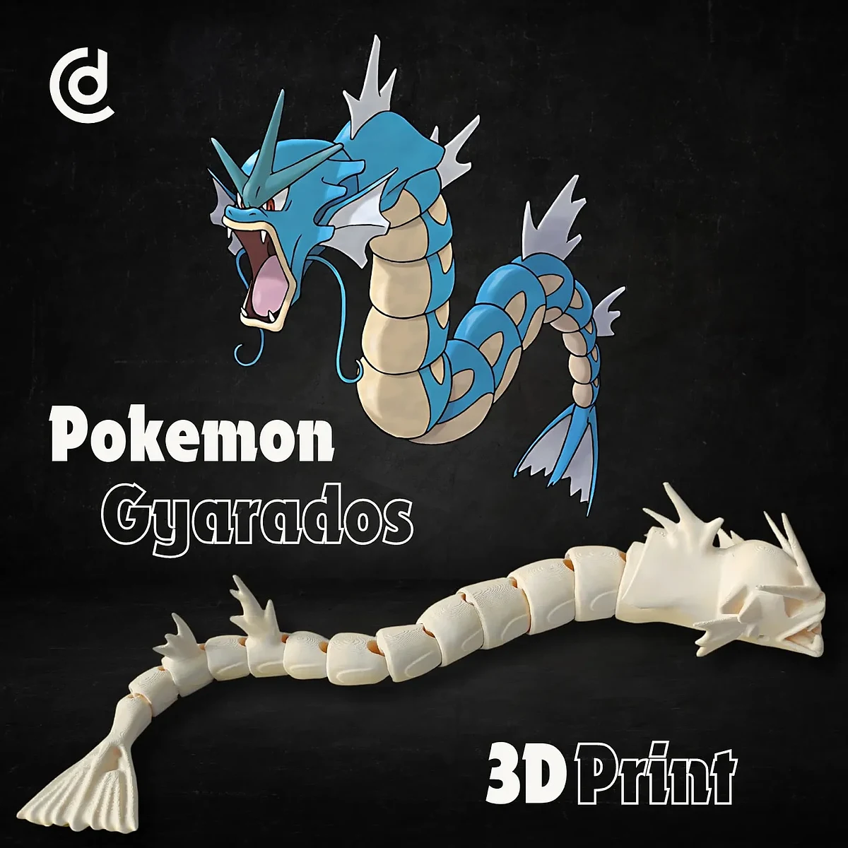 Pokémon Articulated Gyarados – view 5