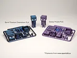 Minecraft-Inspired Enderman Mini Figure Kit Card / Keychain – thumbnail 1